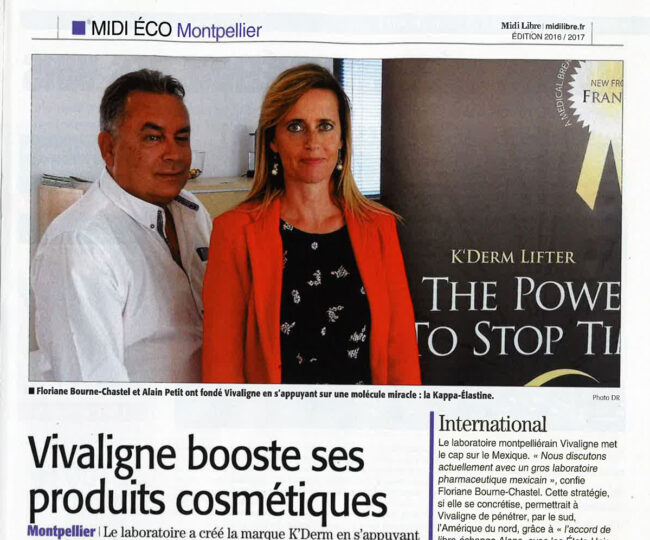 Presse – Vivaligne booste ses produits cosmétiques